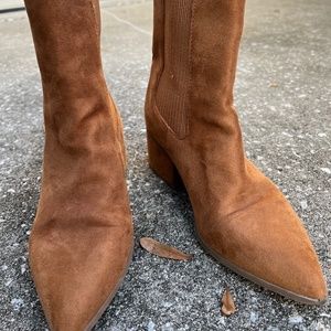 Express brown boots size 9